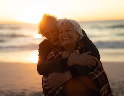 couple at beach